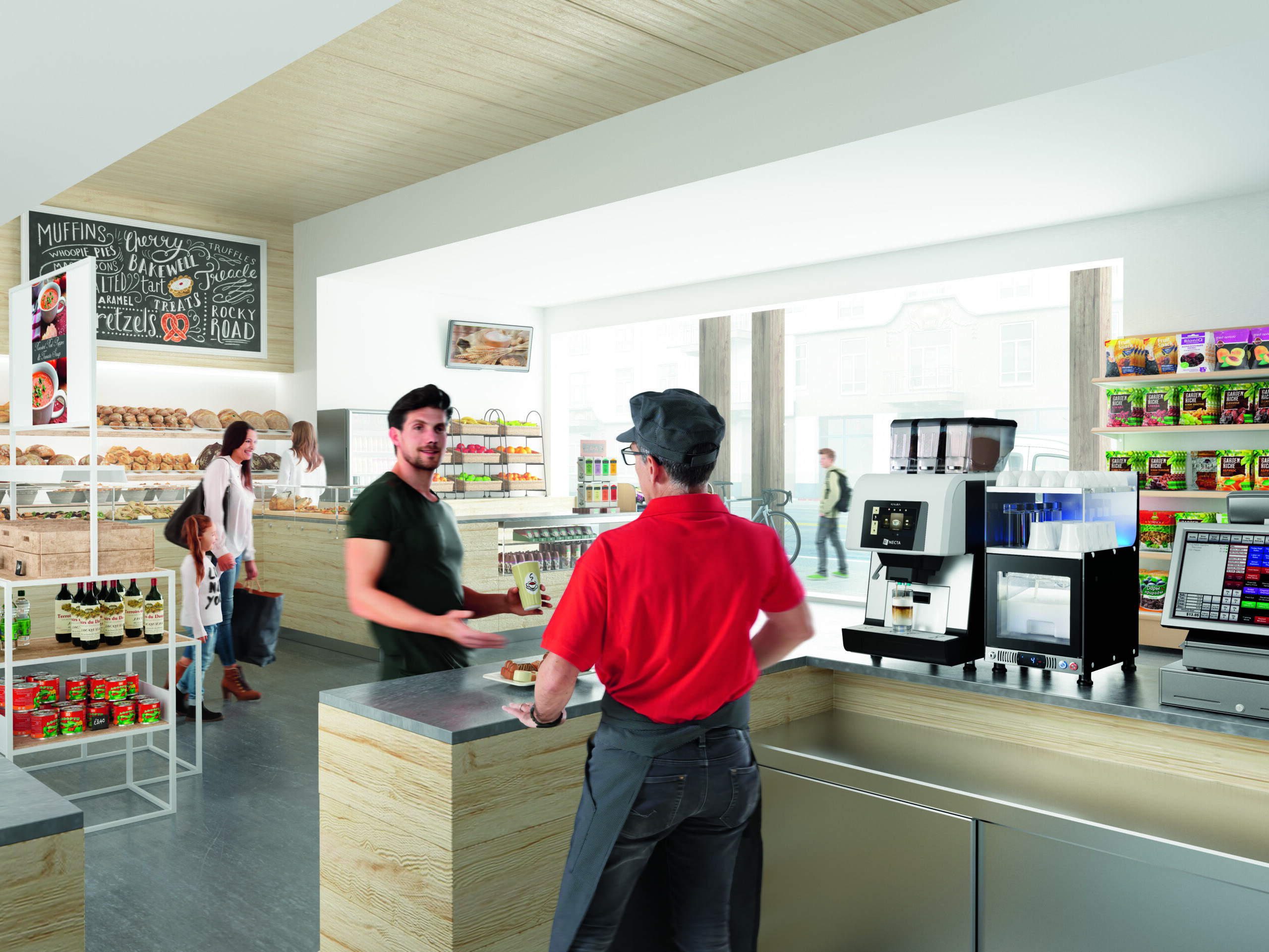 Volautomatische Koffiemachine Necta